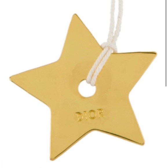 Christian Dior Gold Star / Heart Ornament Limited Edition w Dust Bag - Picture 3 of 4